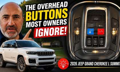 Most 2026 Jeep Grand Cherokee L Owners Ignore These Overhead Console Buttons, But One Could Matter in an Emergency