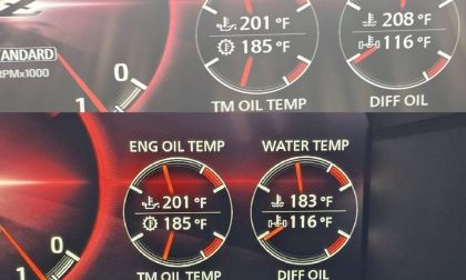Nissan Z NISMO tempetarure gauges are real and not dummies like on most cars
