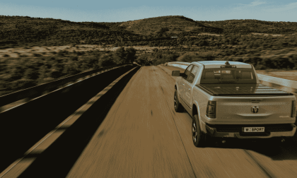 The SOLIS Solar Tonneau cover  can act as a power source and a range extender or pickup trucks, regardless of drivetrain