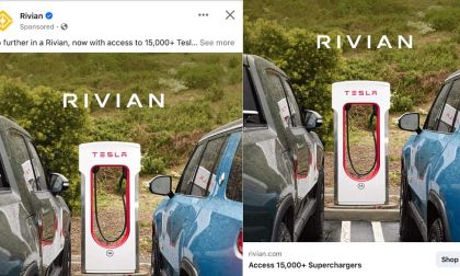 Rivian Is Running Free Ads for Tesla on Facebook Proving Tesla's Focus for a Win-Win Strategy