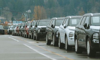 Rows of New Suvs in Dealership Parking Lot