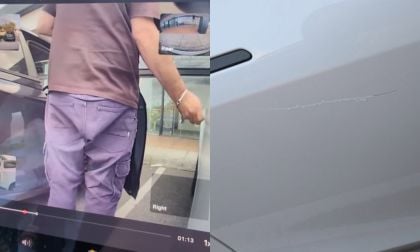I Caught Someone Keying My Tesla at a Shopping Center, and I’m Hoping Sentry Mode Can Track Him Down