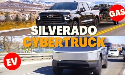 Tesla Cybertruck, Chevy Silverado