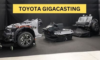 Toyota three-part gigacasting like Tesla