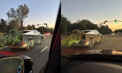 Tesla Cybertruck Christmas 