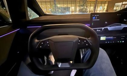 Tesla Cybertruck cabin