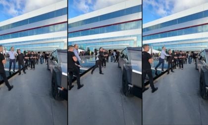 Tesla Cybertruck glass