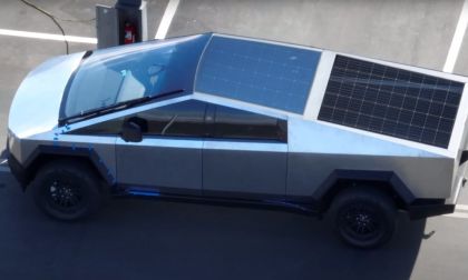 Tesla Cybertruck solar panel
