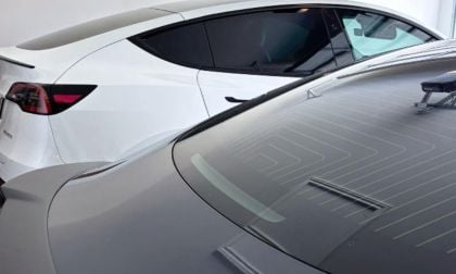 Xavier Aleman's Tesla Model 3 and Model Y in the garage