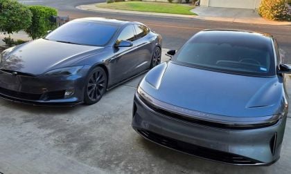 Tesla Model S and Lucid Air