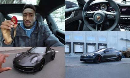 Tesla Model S, MKBHD, Porsche
