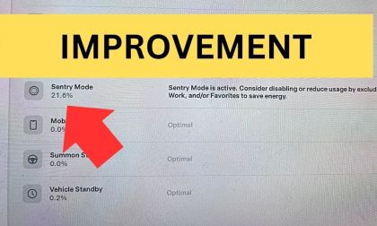 Tesla Sentry Mode Power Consumption
