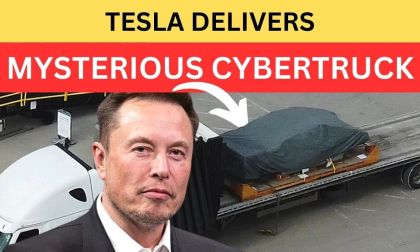 Tesla Cybertruck's Perhaps First Frame Comes Off Giga Texas Assembly Line