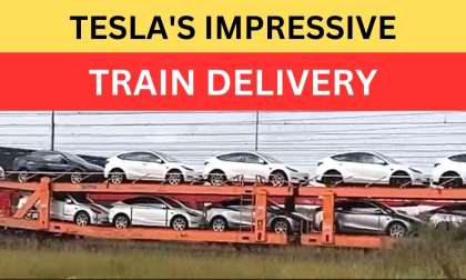 Tesla's Impressive Train Delivery Sparks Excitement and Speculation