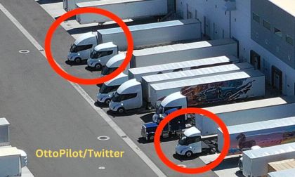 Tesla's Trio of Semi Trucks Spotted at Giga Nevada Unveiling New Designs and Features