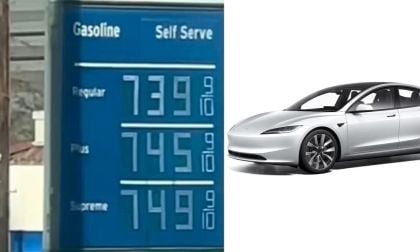 The Cost of a Gallon of Gas Can Fully Charge a Tesla Model 3 in Your Garage