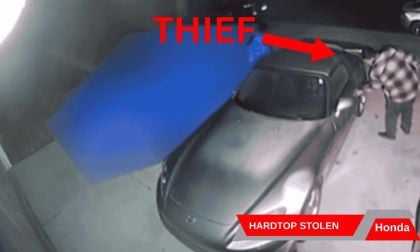 Thief Approaching Honda S2000