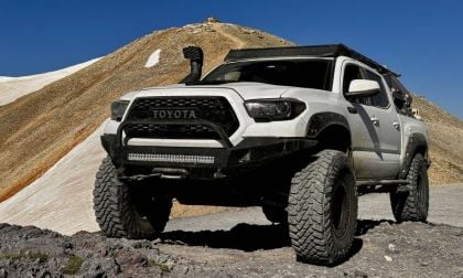 This Huge Rock Jumped Out at My Toyota Tacoma While Driving And Messed Up My Alignment Pretty Bad, Now Either Dealership Or Unhooking The Battery For a Few Minutes