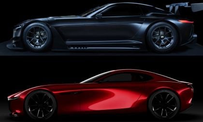 Toyota GT3 Concept and Mazda RX Vision share very similar proportions, but the similarities continue under the skin