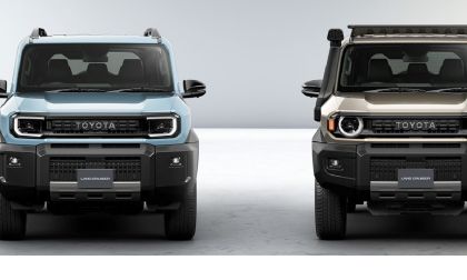 Toyota Land Cruiser FJ will be available with 2 different front fascias, similar to the bigger J250 Land Cruiser