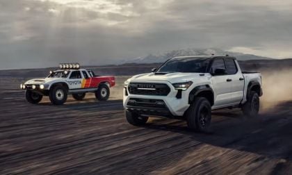 White Toyota Tacoma