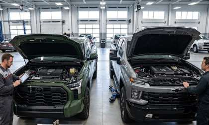 Toyota Tundra, Chevy Silverado