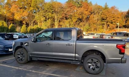 Image of 2024 Ford F-150 Lightning charging by John Goreham