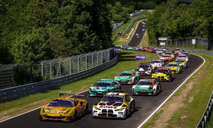 Image showing the field for the 50th running of the 24 hours of the Nurburgring race.