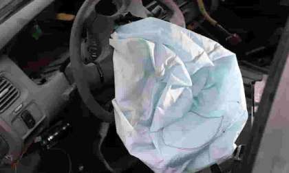 Airbag Popped In An Example of Takata Airbag Issue