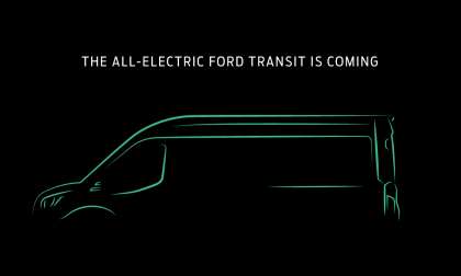 2022 Ford Transit Electric Vehicle