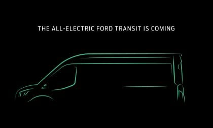 2022 Ford Transit Electric Vehicle