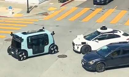 Amazon's Zoox and Google's Waymo Freeze in San Francisco Intersection