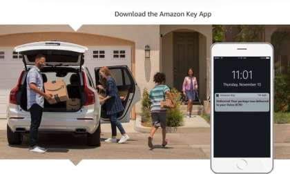 Amazon begins in-vehicle delivery.