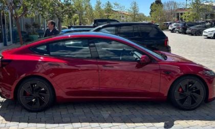 Model 3 Performance "Ludicrous" Seen In Showroom In Malibu, California: Unveil Imminent