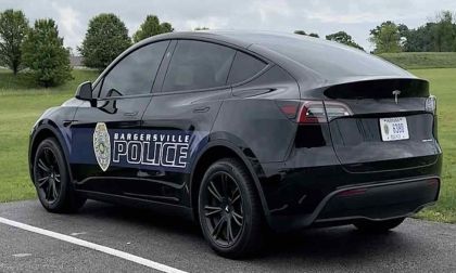 Tesla Police Car