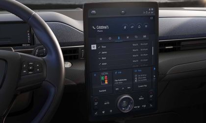 Mustang Mach-E 15.5-inch touchscreen