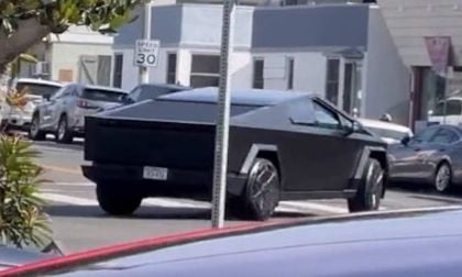 Black Cybertruck Wrap Makes It Look Like the Batmobile