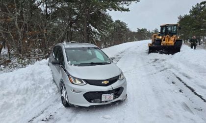 A chevy Bolt EV has a crash with a snowplow - Will it be totaled?