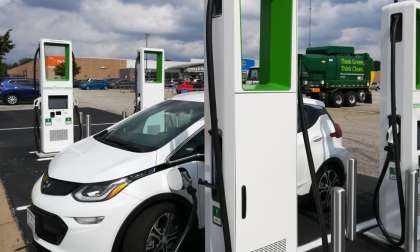 Chevy Bolt EV fast charging on Electrify America