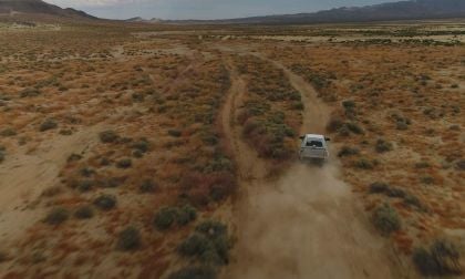 2021 Ford Bronco being tested in the desert