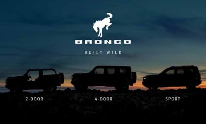 2021 Ford Bronco family of vehicles