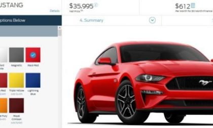 2018 ford mustang gt build screen