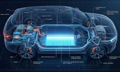 Vertical Integration and Cell-to-Body Structure of Modern High-Efficiency EVs