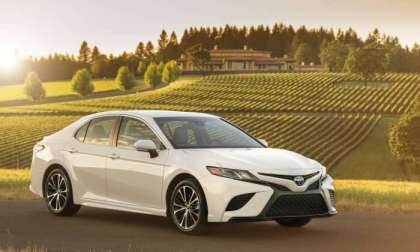 2018 Toyota Camry dominates in sales.