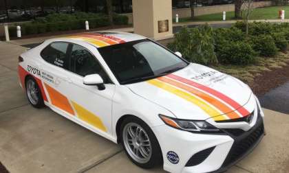 Toyota enters Camry in One Lap Of America. 