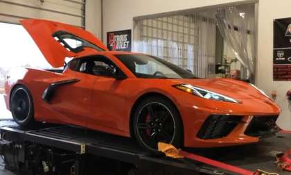 Carlyle Racing C8 Corvette on the Dyno made 440/408