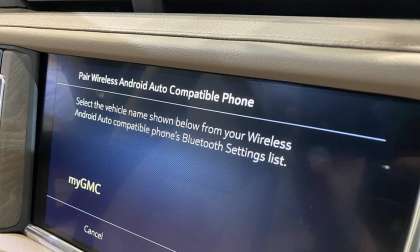 GM wireless Android Auto and Apple CarPlay