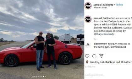 Hubinette, Goldberg and the Dodge Challenger SRT Hellcat Redeye