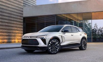 White Chevrolet Blazer EV