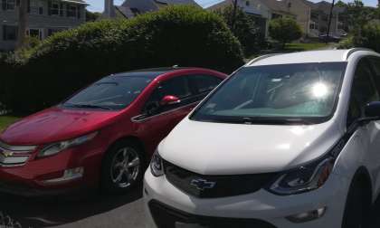 Chevy Volt and Chevy Bolt EV side by side